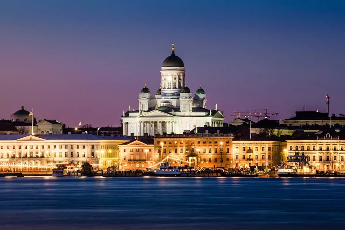 Top places in Finland, especially in it's capital, Helsinki